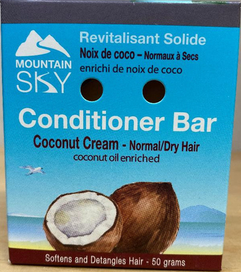 Mountain Sky - Conditioner Bar Curly Q Vanilla